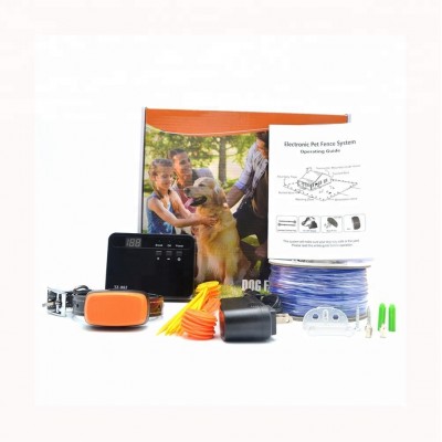 Waterproof and Rechargeable Pet Shock Collar Electric Underground Fence Products For Dogs