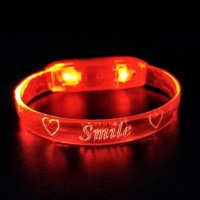 Led Party Supplies Flashing Light Up Happy New Year Led Bracelet